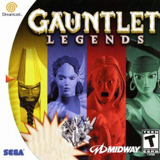 Gauntlet Legends box art for Sega Dreamcast